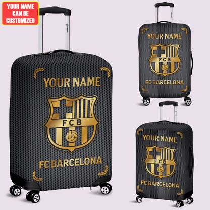 Personalized Barcelona Luxury Luggage Cover