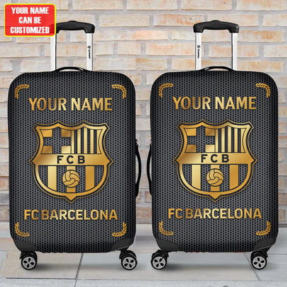 Personalized Barcelona Luxury Luggage Cover