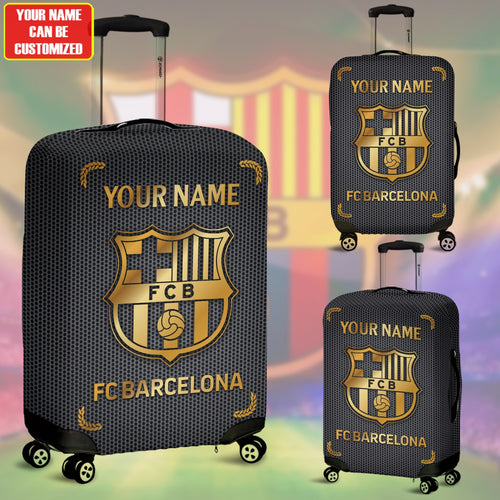 Personalized Barcelona Luxury Luggage Cover