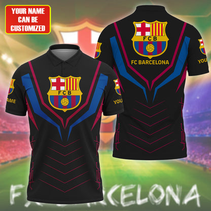 Personalized Barcelona Sport 3D Full Printing Set , Barcelona Sport Shirt , Barcelona Set , Zipper Polo, Hoodie , Short , Polo , hawaii