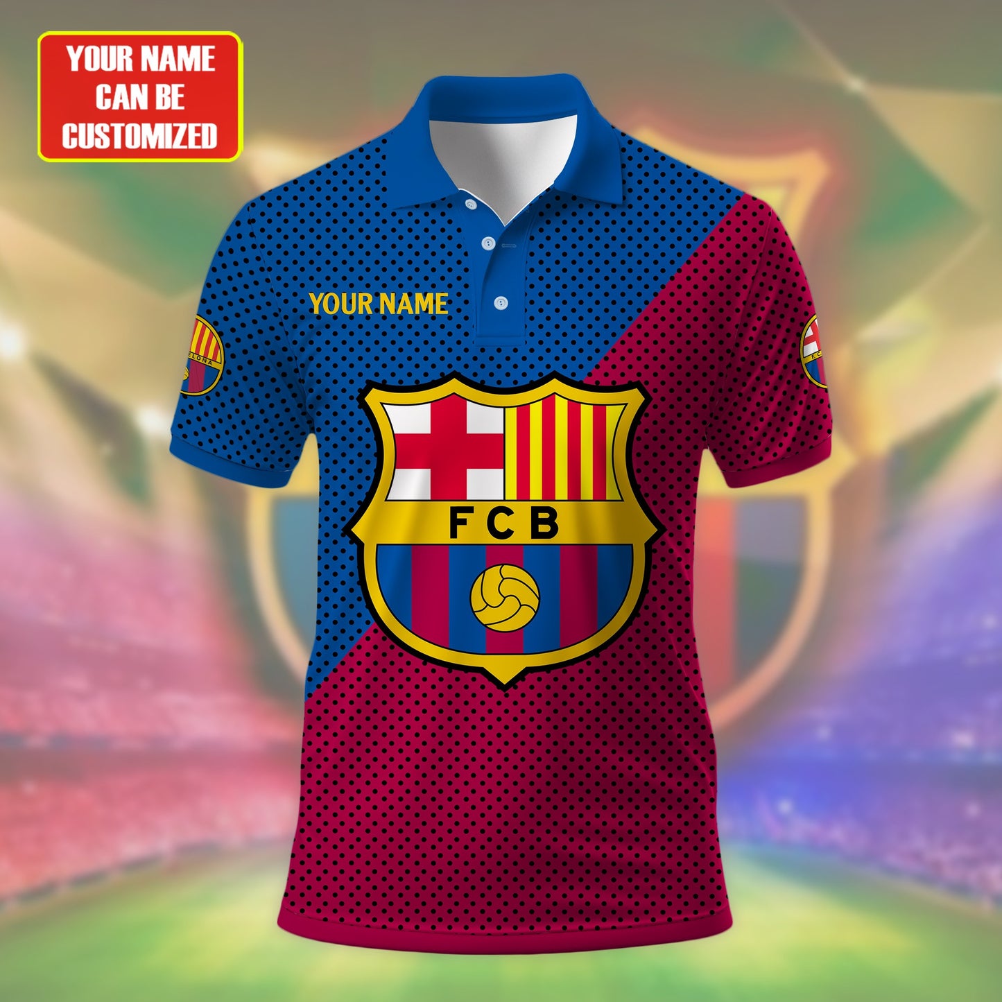 Personalized Barcelona 3D Full Printing Set , Barcelona Shirt , Hoodie , Short , Polo ,hawaii V17