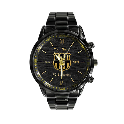 Personalized Barcelona Luxury Dial Steel Watch