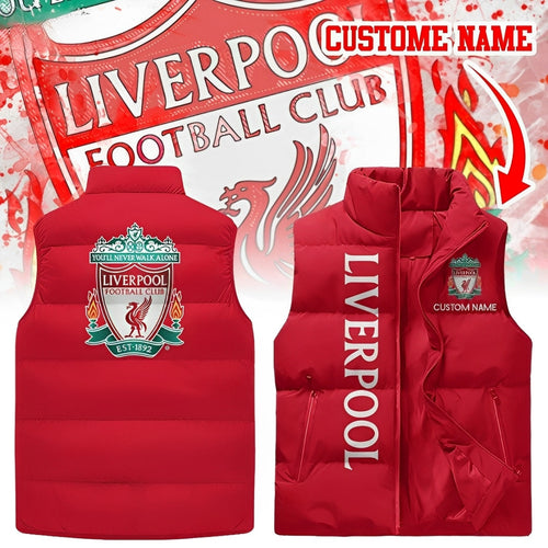 Liverpool Sleeveless Windproof Puffer Jacket