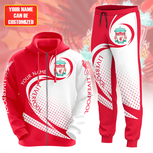 Personalized Liverpool Q17 3D All over Printed Hoodie and Sweatpants set