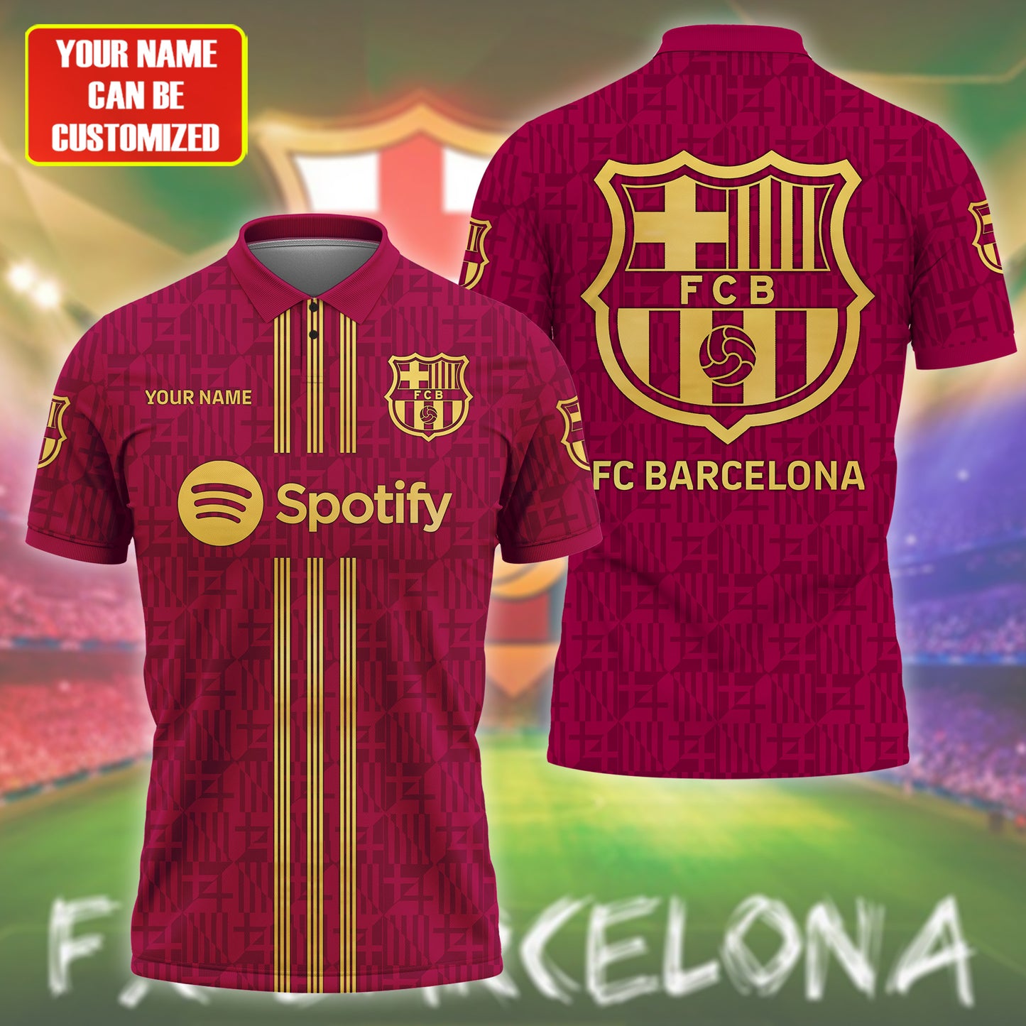 Personalized Barcelona 3D Full Printing Set , Barcelona Shirt , Hoodie , Short , Polo ,hawaii V18