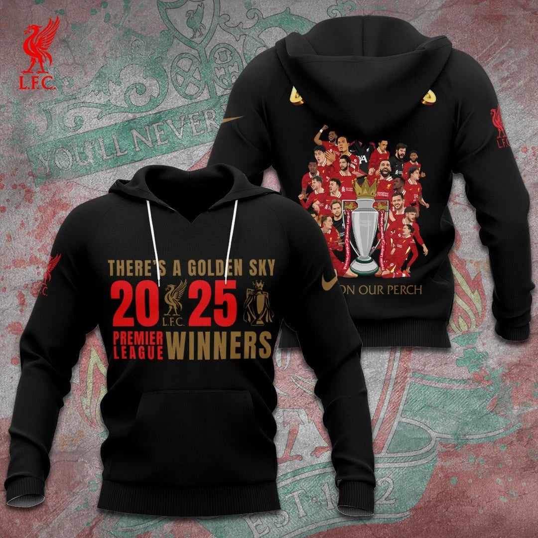 Personalized Liverpool Champion 3D Full Printing Set , Liverpool Shirt , Hoodie , Short , Polo ,hawaii