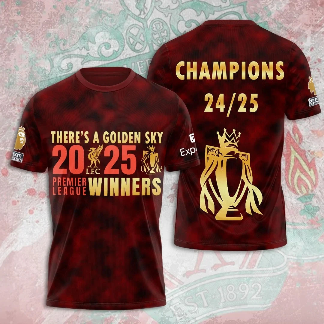 Personalized Liverpool Champion 3D Full Printing Set , Liverpool Shirt , Hoodie , Short , Polo ,hawaii V2