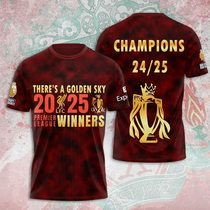 Personalized Liverpool Champion 3D Full Printing Set , Liverpool Shirt , Hoodie , Short , Polo ,hawaii V2