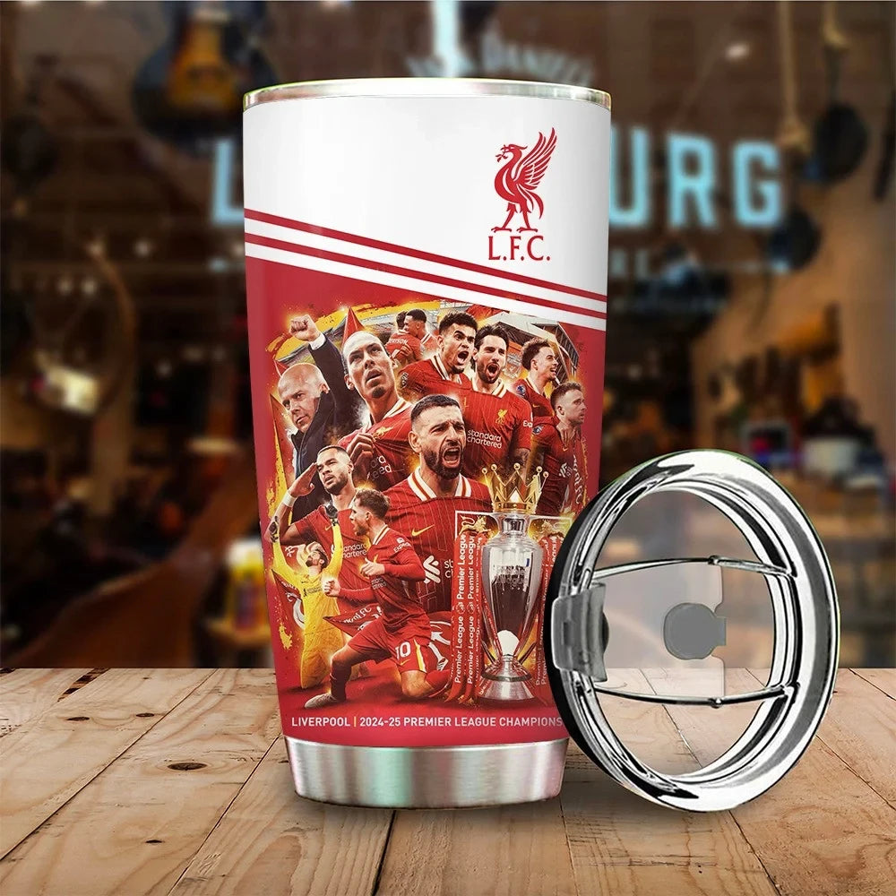 Liverpool Champion Premier League Stainless Tumbler 20oz 30oz Cup