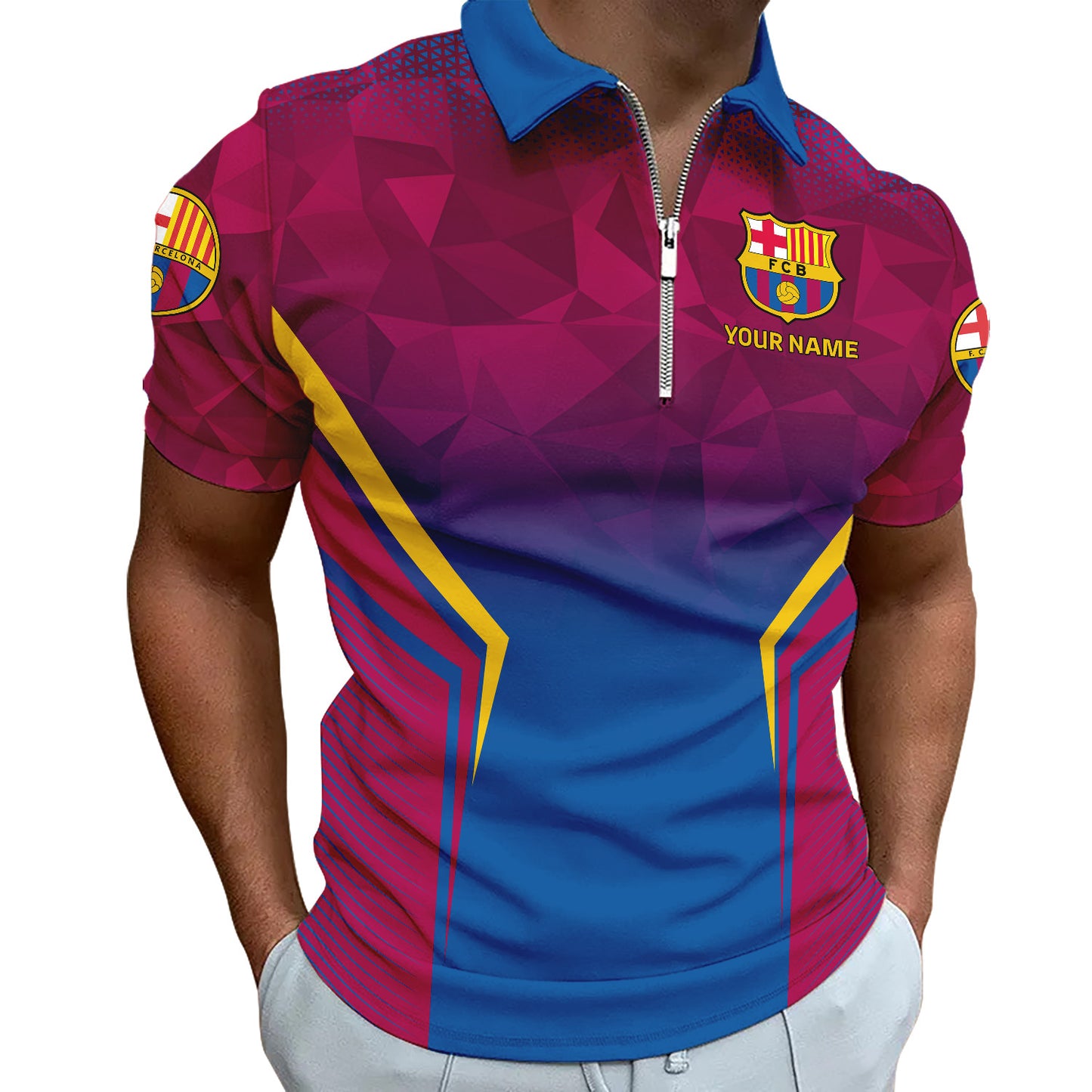 Personalized Barcelona 3D Full Printing Set , Barcelona Shirt , Hoodie , Short , Polo ,hawaii V19