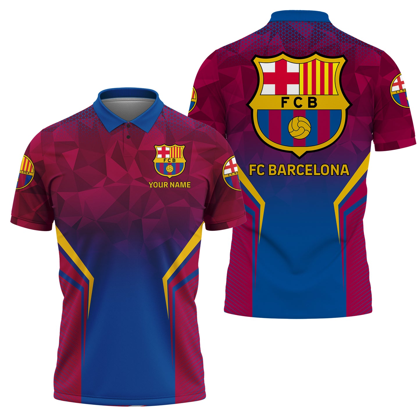 Personalized Barcelona 3D Full Printing Set , Barcelona Shirt , Hoodie , Short , Polo ,hawaii V19