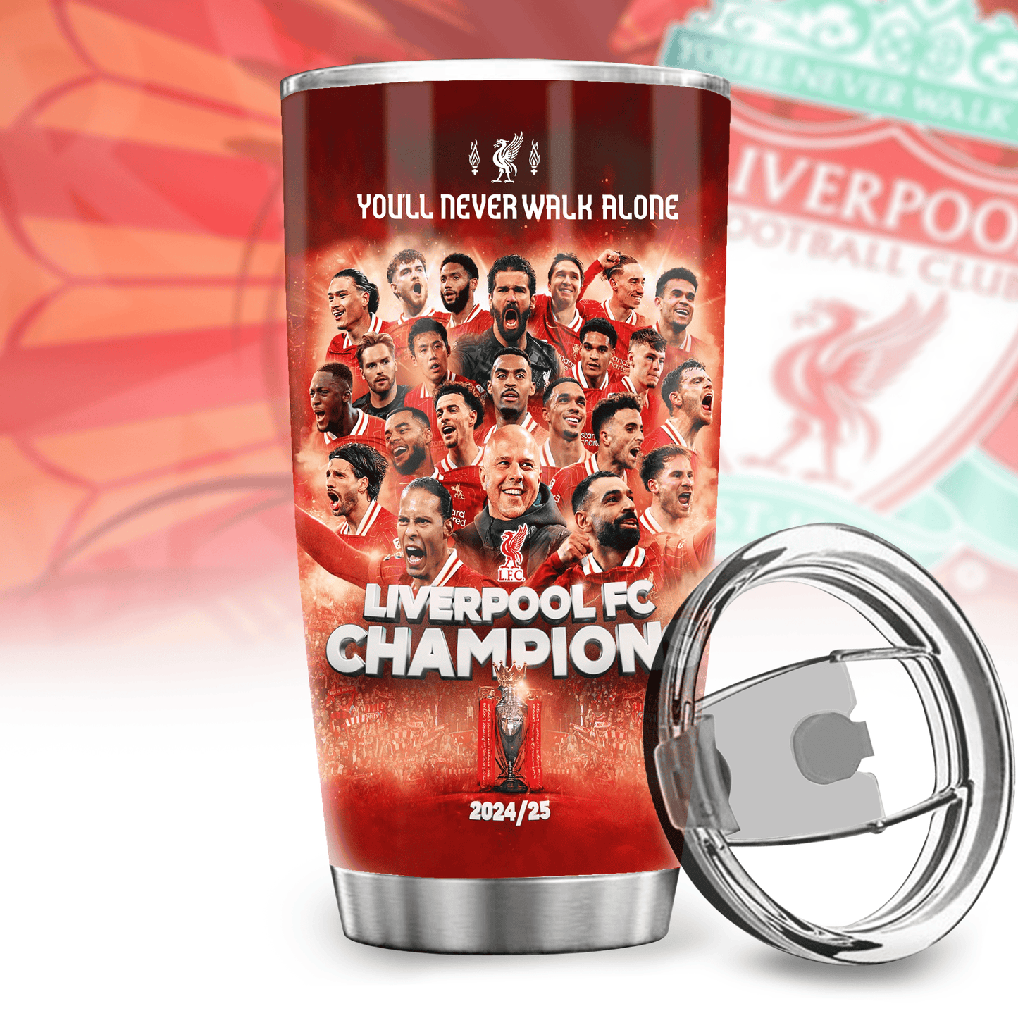 Liverpool Champion Stainless Tumbler 20oz 30oz Cup