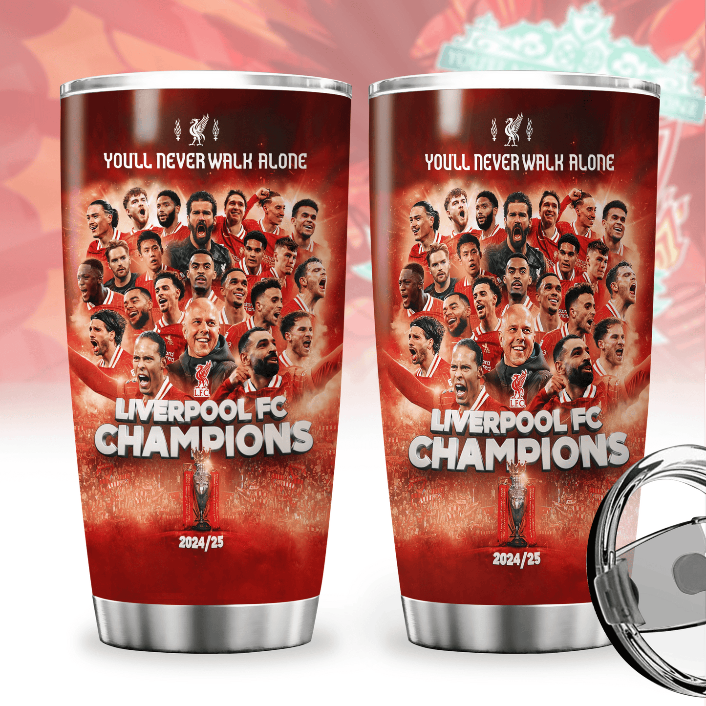 Liverpool Champion Stainless Tumbler 20oz 30oz Cup