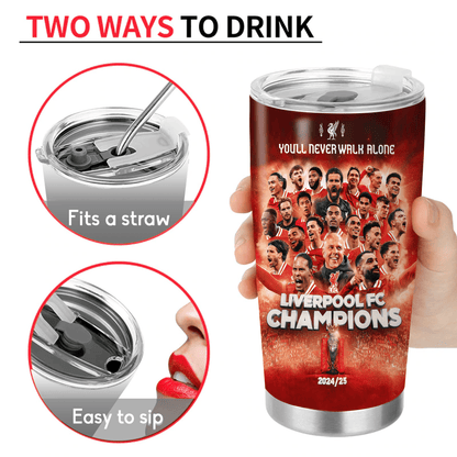 Liverpool Champion Stainless Tumbler 20oz 30oz Cup
