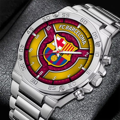 Personalized Barcelona Dial Steel Watch V3