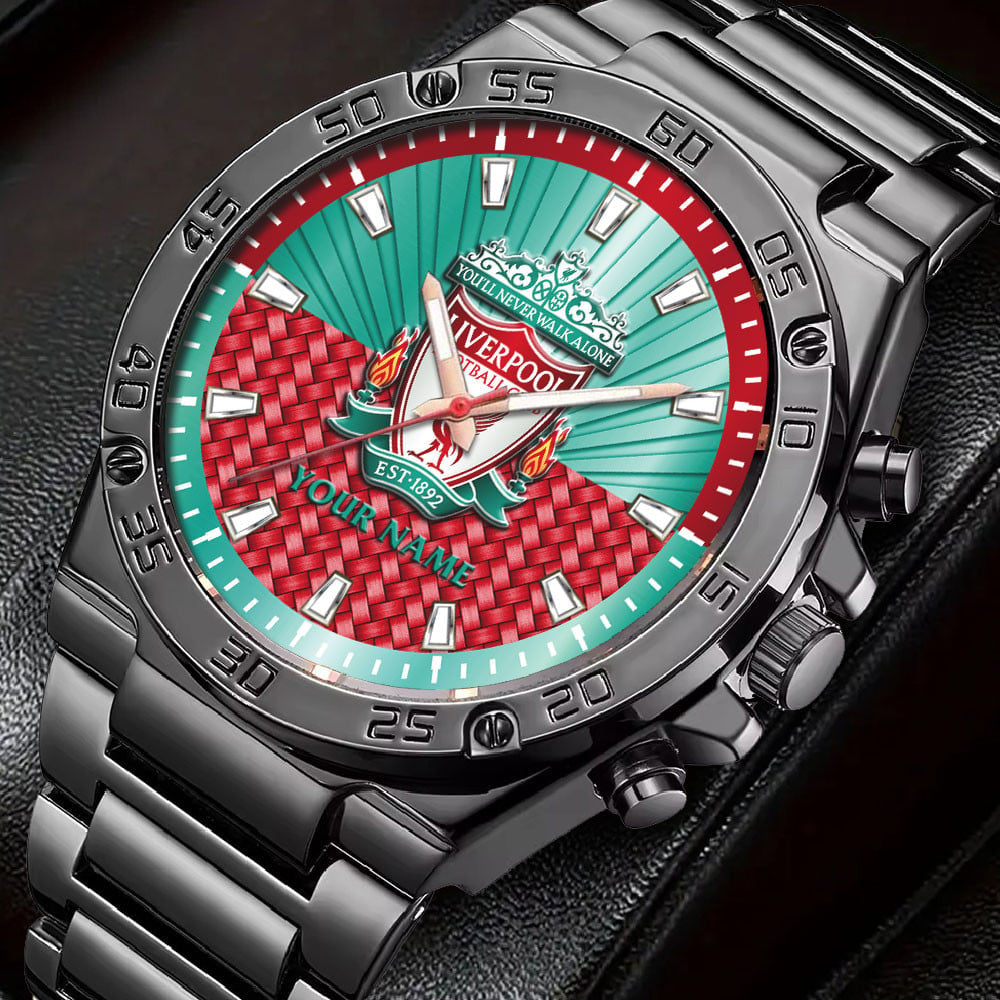 Personalized Liverpool Luxury Dial Steel Watch V3