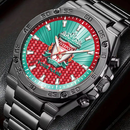 Personalized Liverpool Luxury Dial Steel Watch V3