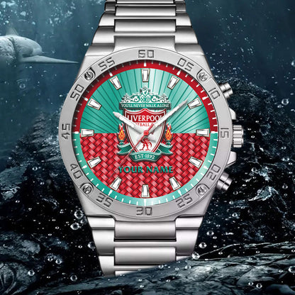 Personalized Liverpool Luxury Dial Steel Watch V3