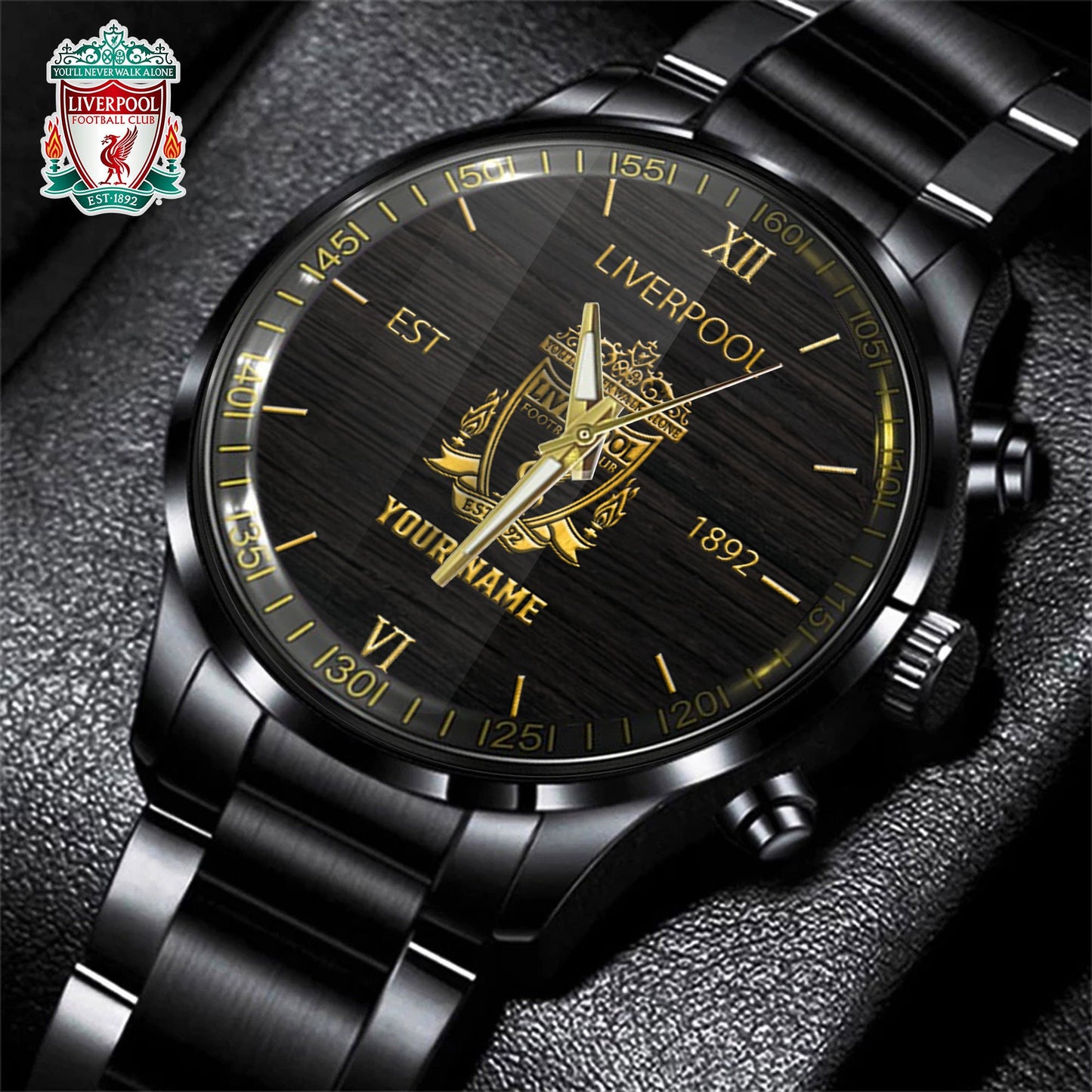 Liverpool Luxury Stainless Steel Watch V3
