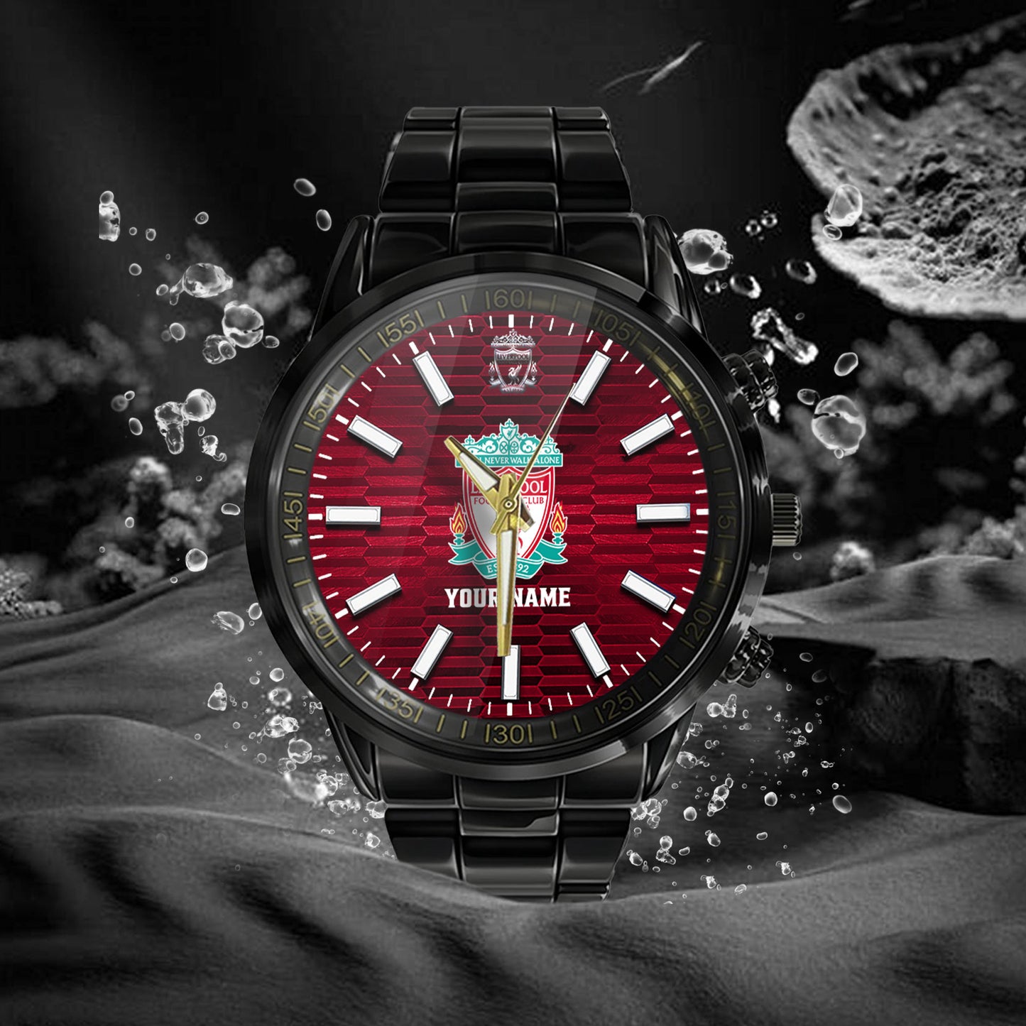 Liverpool Luxury Stainless Steel Watch V5