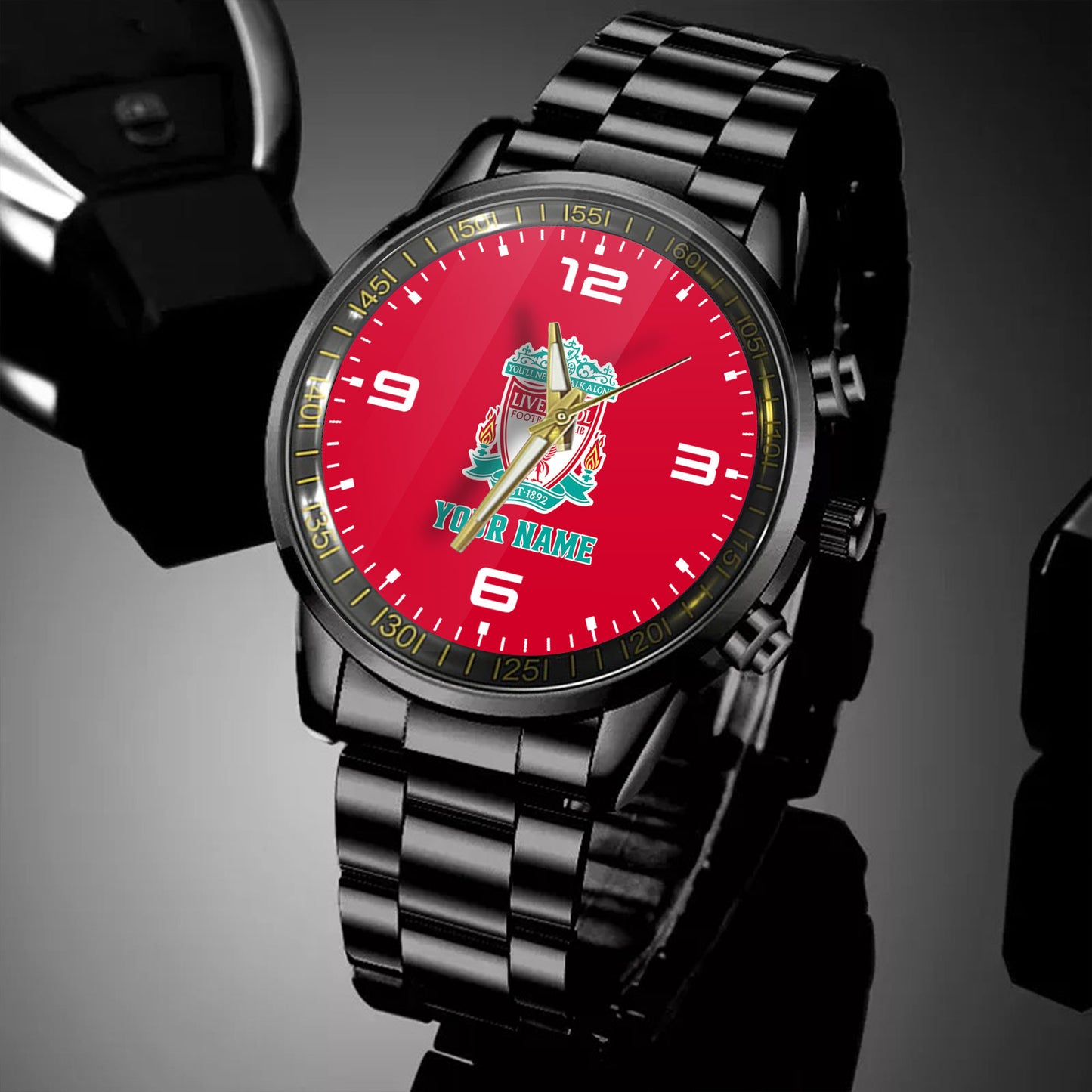 Liverpool Luxury Stainless Steel Watch V7