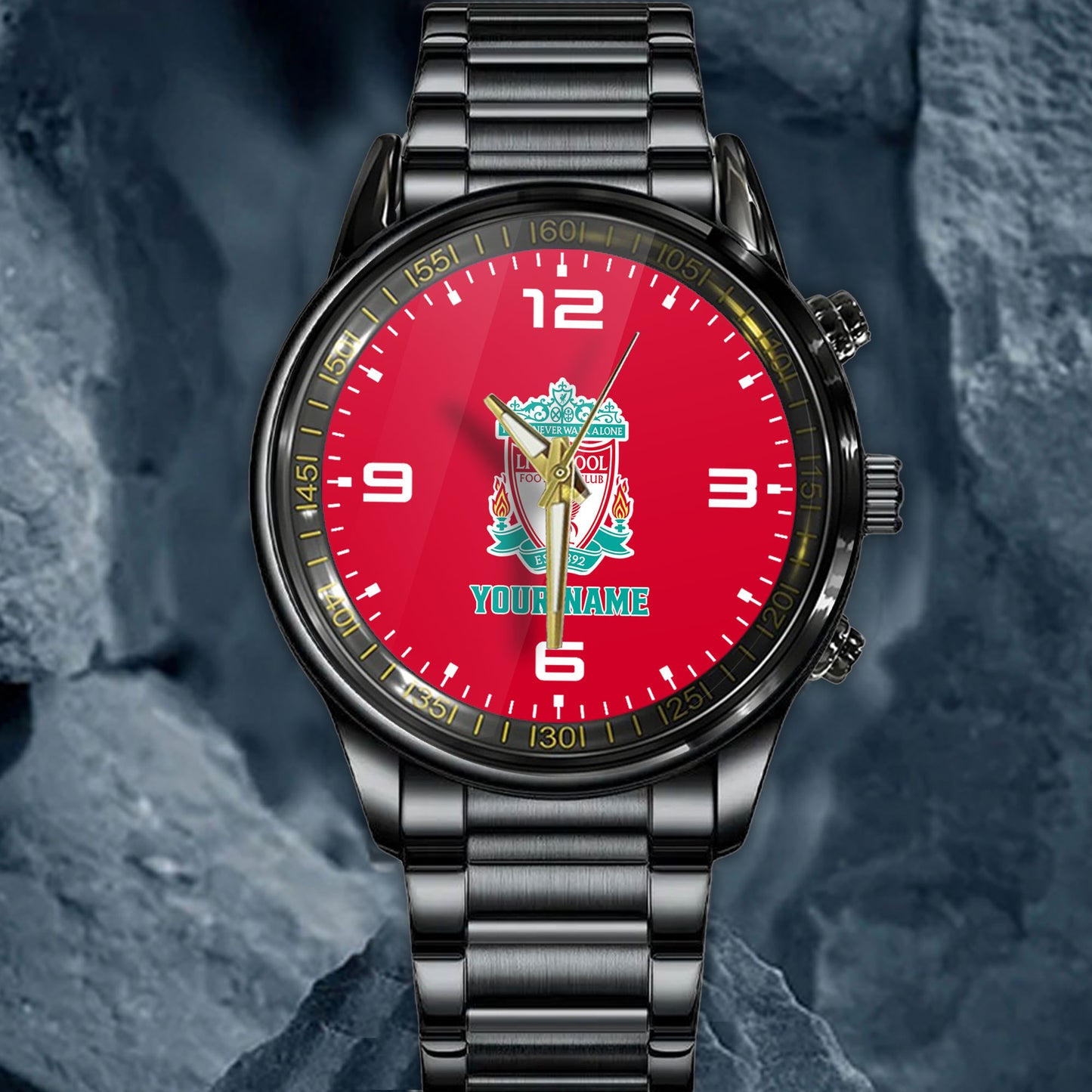 Liverpool Luxury Stainless Steel Watch V7