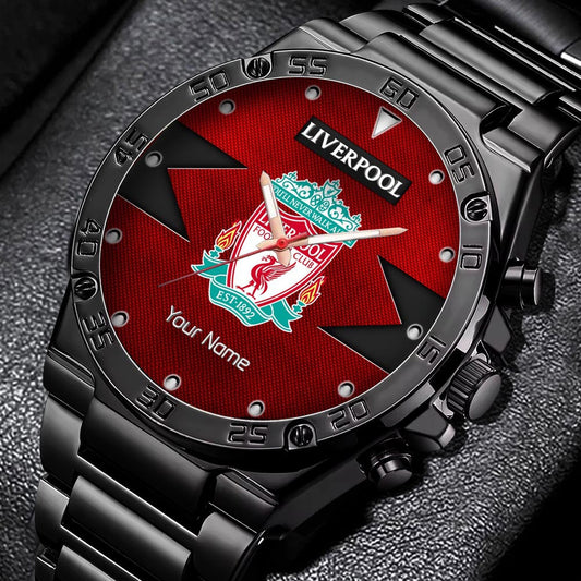 Personalized Liverpool Luxury Dial Steel Watch V7