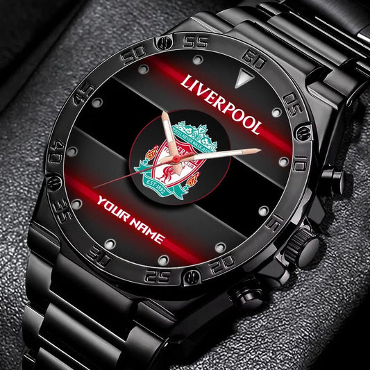 Personalized Liverpool Luxury Dial Steel Watch V8