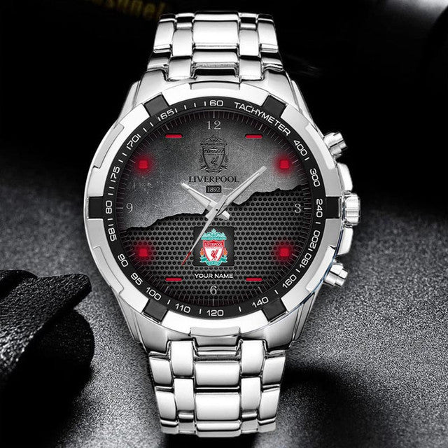 Personalized Liverpool Luxury Dial Steel Watch V9