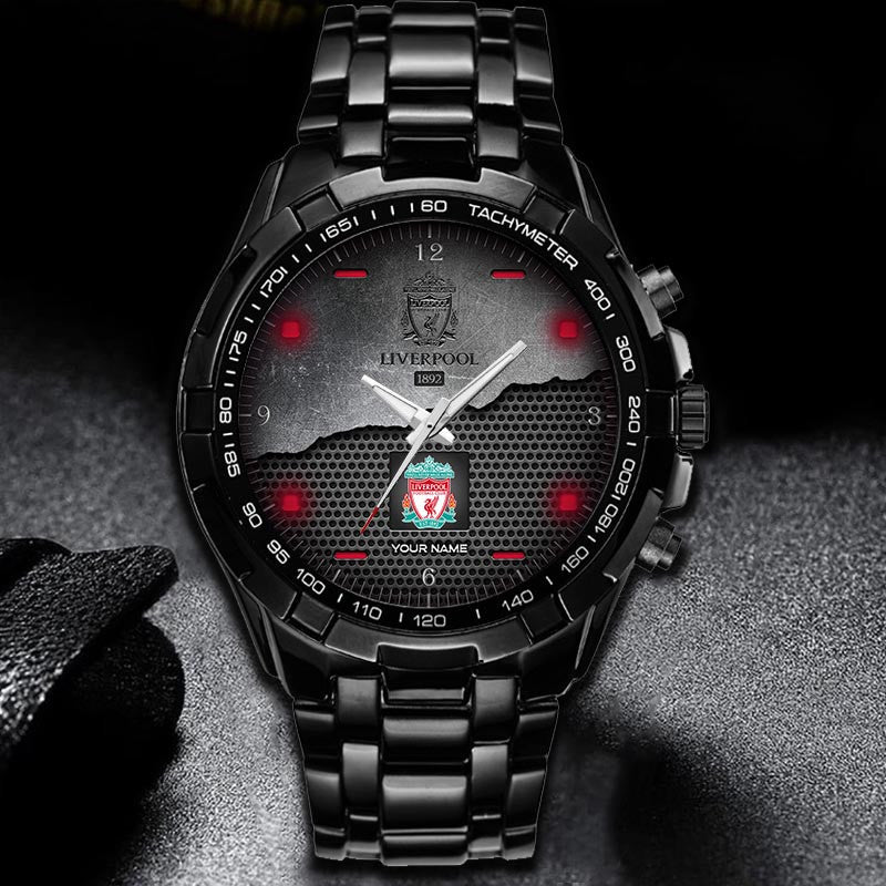Personalized Liverpool Luxury Dial Steel Watch V9