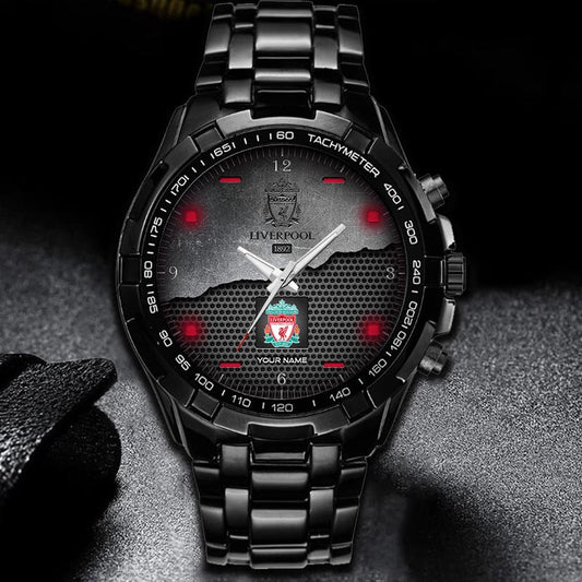 Personalized Liverpool Luxury Dial Steel Watch V9