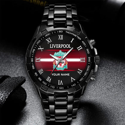 Personalized Liverpool Luxury Dial Steel Watch V10