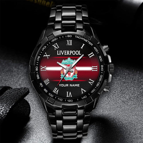 Personalized Liverpool Luxury Dial Steel Watch V10