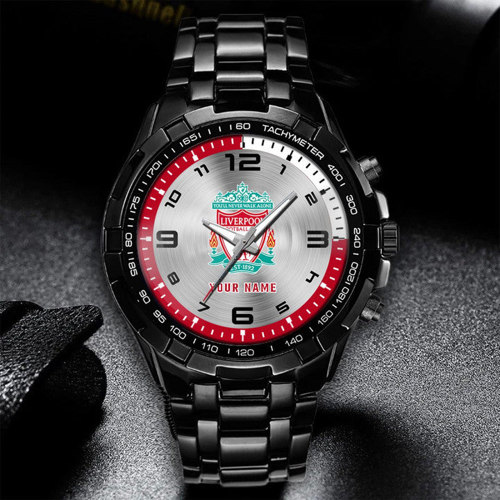 Personalized Liverpool Luxury Dial Steel Watch V12