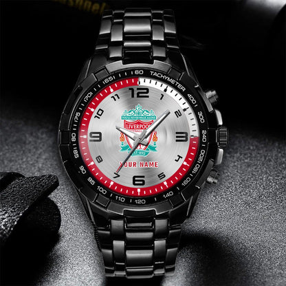 Personalized Liverpool Luxury Dial Steel Watch V12