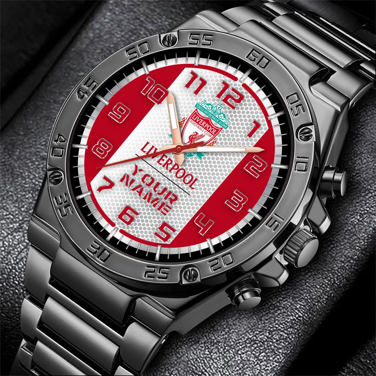 Personalized Liverpool Luxury Dial Steel Watch V13