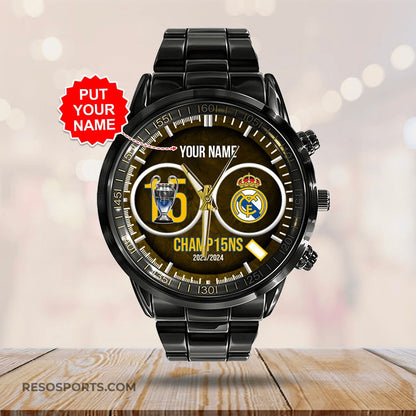 Real Madrid Luxury Stainless Steel Watch V2
