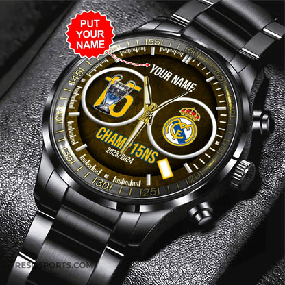 Real Madrid Luxury Stainless Steel Watch V2