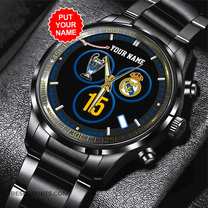 Real Madrid Luxury Stainless Steel Watch V3