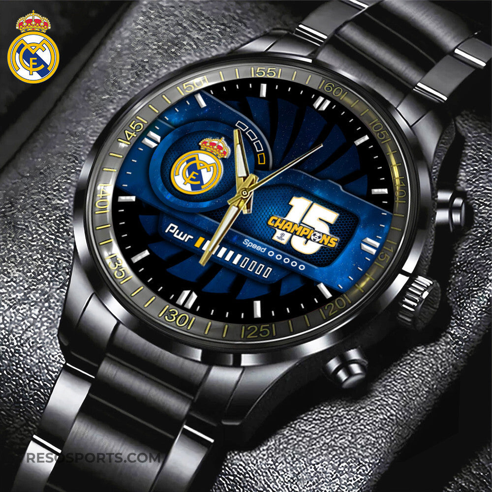 Real Madrid Luxury Stainless Steel Watch V5