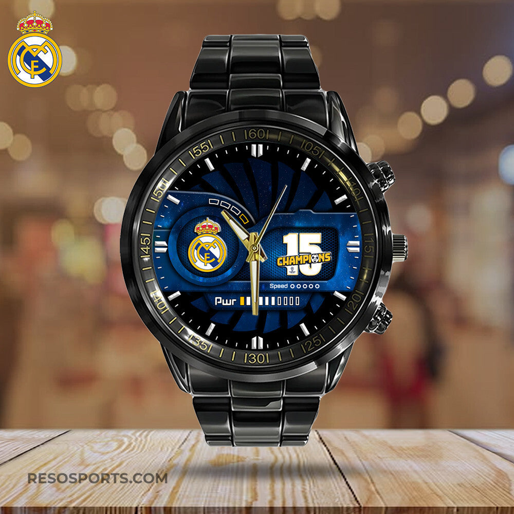 Real Madrid Luxury Stainless Steel Watch V5