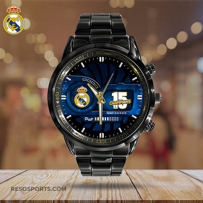 Real Madrid Luxury Stainless Steel Watch V5
