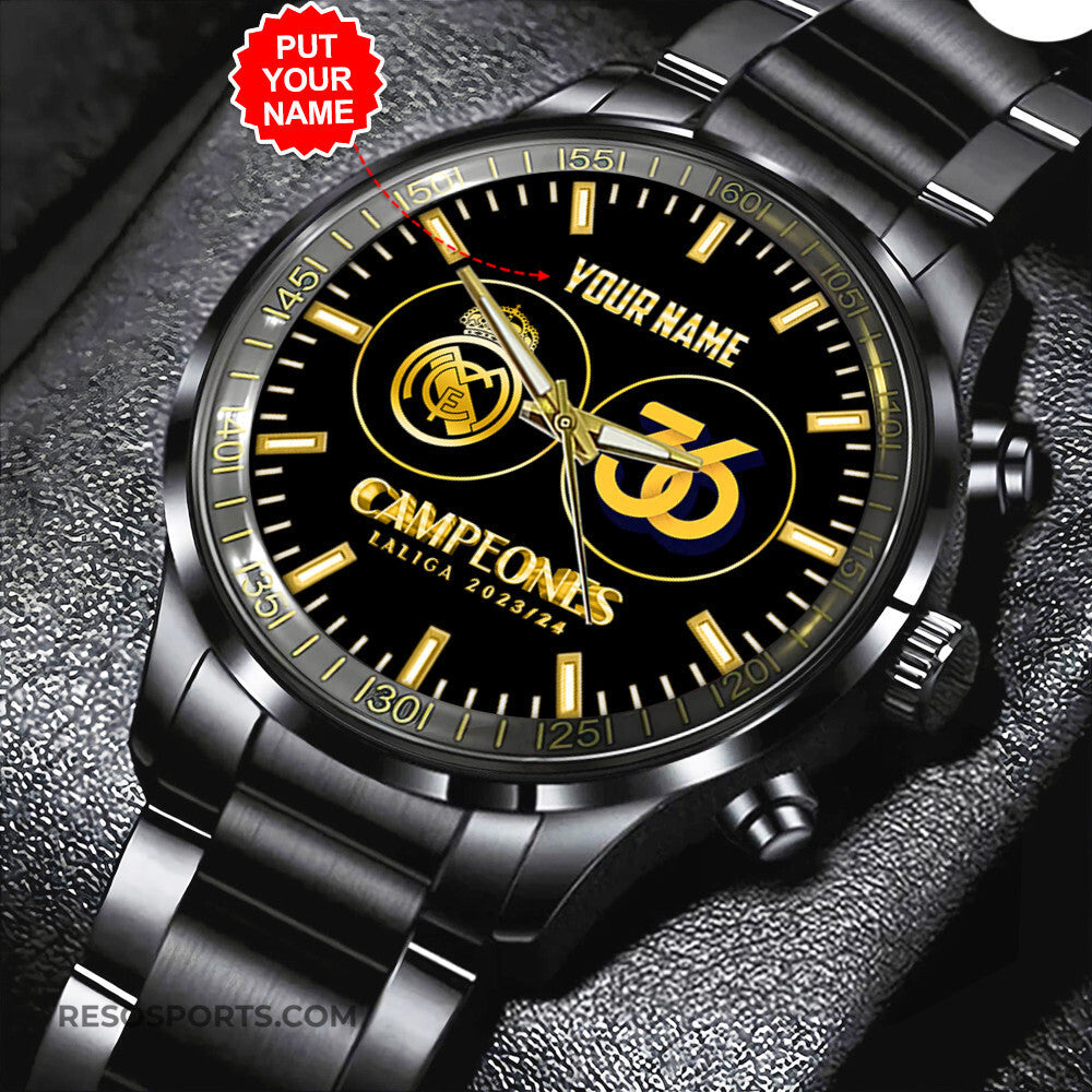 Real Madrid Luxury Stainless Steel Watch V6 S090615