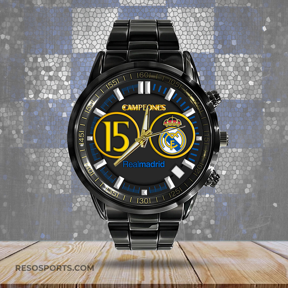 Real Madrid Luxury Stainless Steel Watch V11