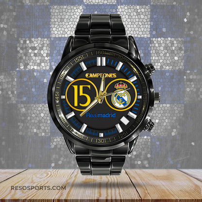Real Madrid Luxury Stainless Steel Watch V11
