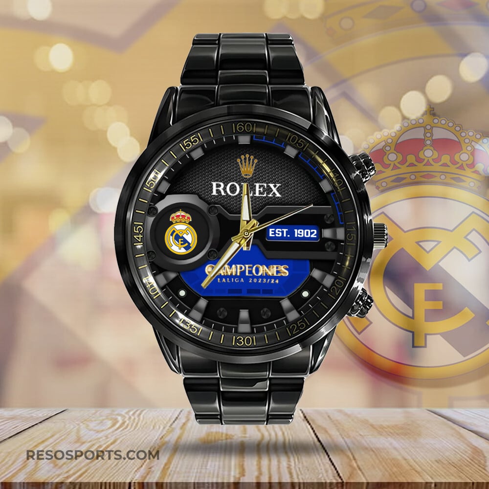Real Madrid Luxury Stainless Steel Watch V15