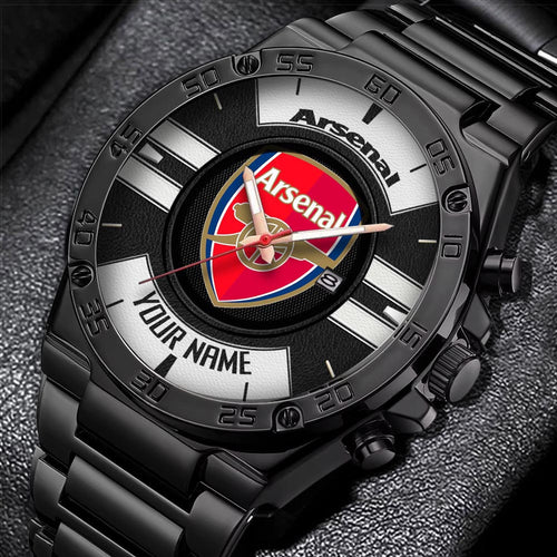 Personalized Arsenal Luxury Dial Steel Watch V7