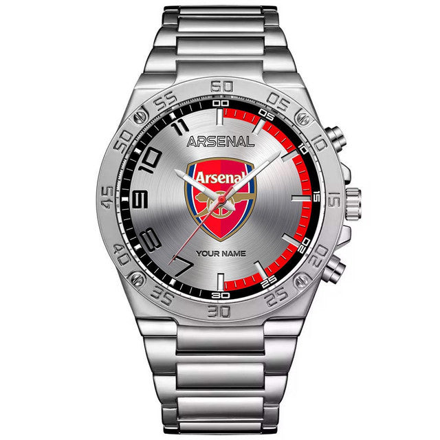 Personalized Arsenal Luxury Dial Steel Watch V9
