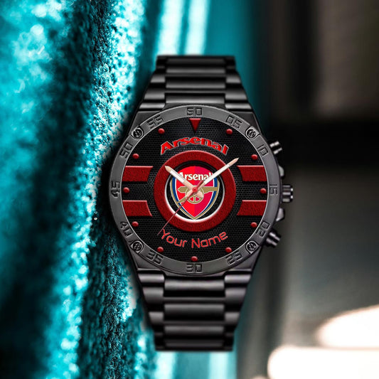 Personalized Arsenal Luxury Dial Steel Watch V11