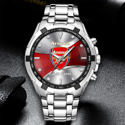 Personalized Arsenal Luxury Dial Steel Watch V13